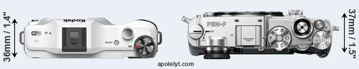 Compare S-1 versus PEN-F top