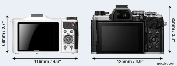Comparison S-1 or OM-5 rear