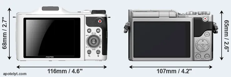 Comparison S-1 or GX850 rear