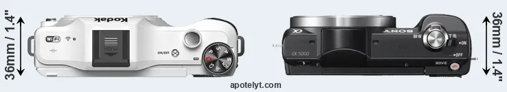 Compare S-1 versus A5000 top