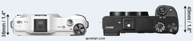 Compare S-1 versus A6000 top