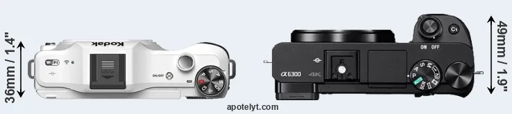 Compare S-1 versus A6300 top