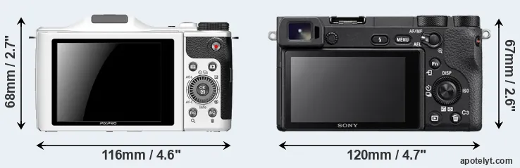 Comparison S-1 or A6500 rear