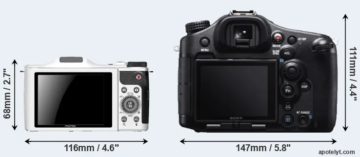 Comparison S-1 or A99 rear