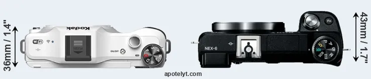 Compare S-1 versus NEX-6 top