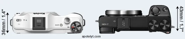 Compare S-1 versus NEX-7 top