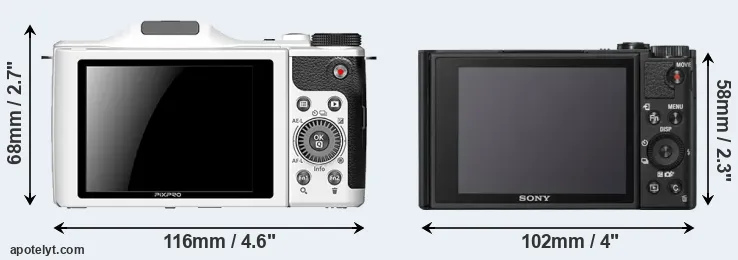 Comparison S-1 or WX800 rear