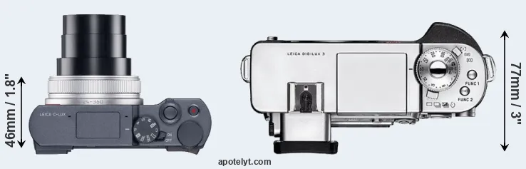Compare C-LUX versus Digilux 3 top