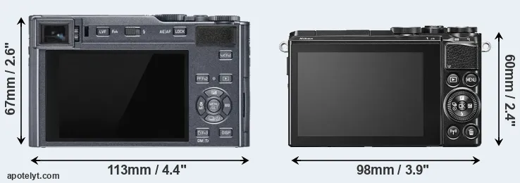 Comparison C-LUX or J5 rear