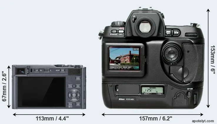 Comparison C-LUX or D1H rear