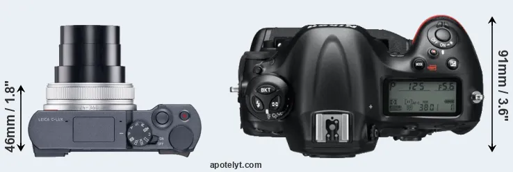 Compare C-LUX versus D4 top