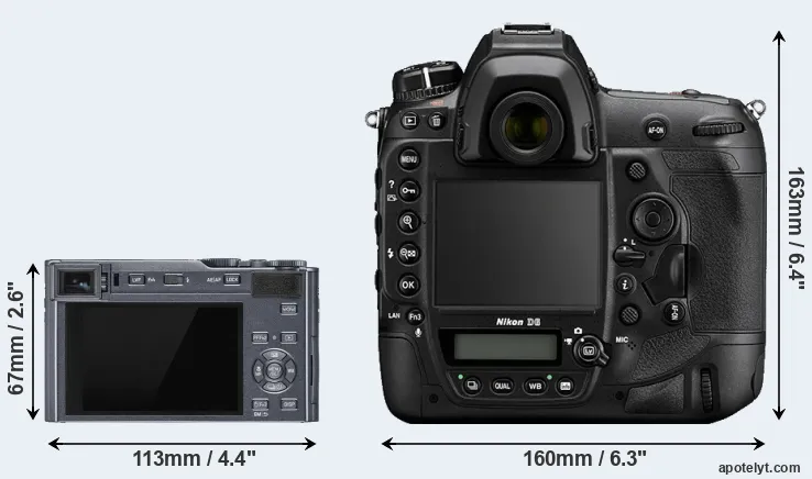 Comparison C-LUX or D6 rear