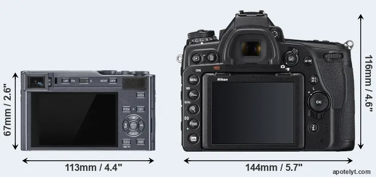 Comparison C-LUX or D780 rear