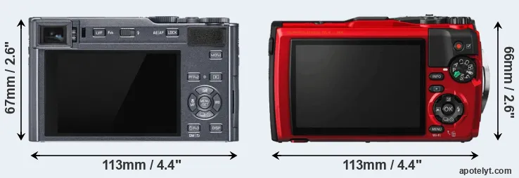 Comparison C-LUX or TG-5 rear