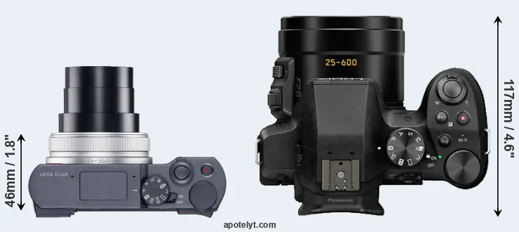 Compare C-LUX versus FZ330 top
