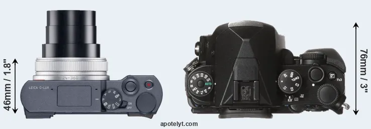 Compare C-LUX versus KP top