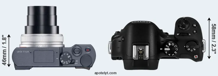 Compare C-LUX versus NX30 top
