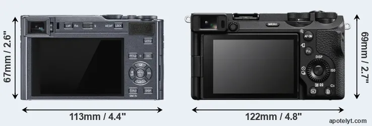 Comparison C-LUX or A6700 rear