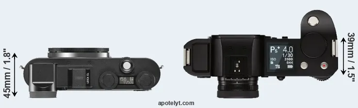 Compare CL versus Leica SL top
