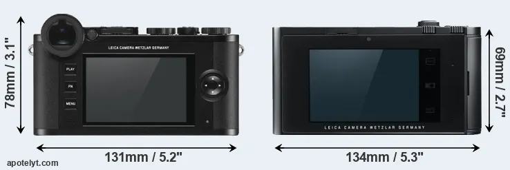 Comparison CL or T Typ 701 rear