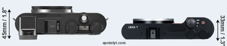 Compare CL versus T Typ 701 top