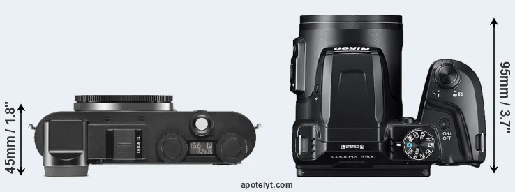 Compare CL versus B500 top