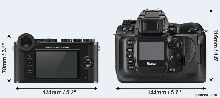 Comparison CL or D100 rear