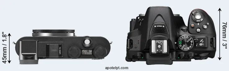 Compare CL versus D5300 top
