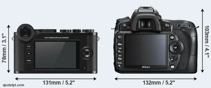 Comparison CL or D90 rear