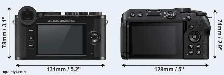 Comparison CL or Z30 rear