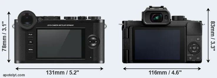 Comparison CL or G110 rear