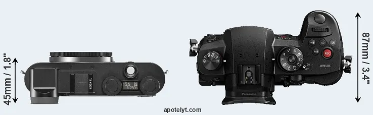 Compare CL versus GH5s top