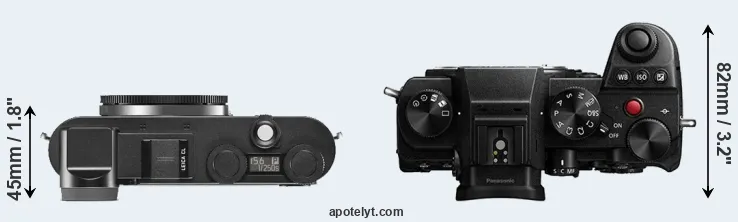 Compare CL versus S5 top