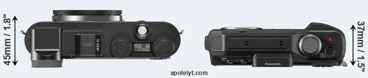 Compare CL versus TS7 top