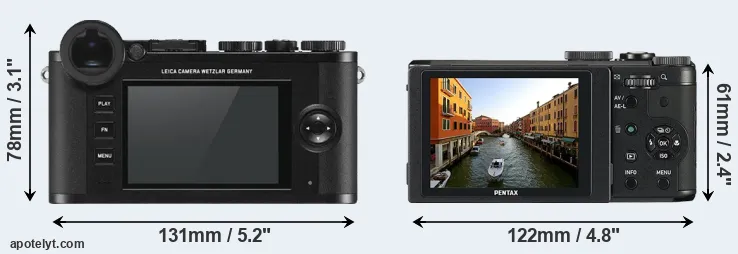 Comparison CL or MX-1 rear