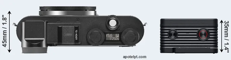 Compare CL versus RX0 II top