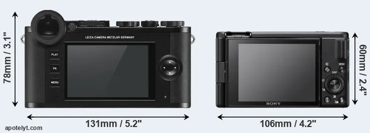 Comparison CL or ZV-1F rear