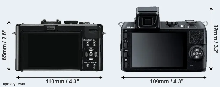 Comparison D-LUX 5 or V2 rear
