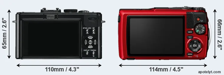 Comparison D-LUX 5 or TG-7 rear