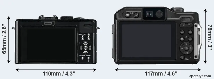 Comparison D-LUX 5 or FT7 rear