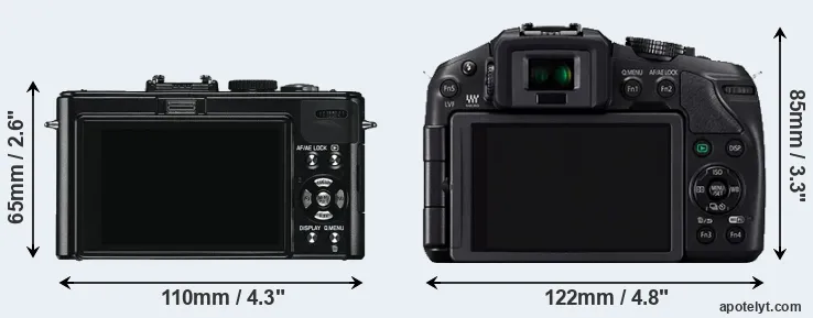 Comparison D-LUX 5 or G6 rear