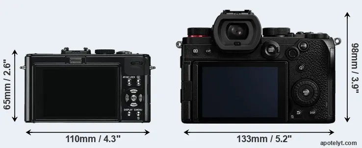 Comparison D-LUX 5 or S5 rear