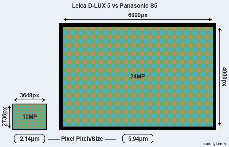 D-LUX 5 versus S5 MP
