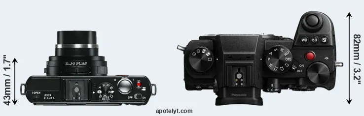 Compare D-LUX 5 versus S5 top
