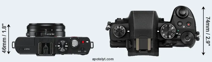 Compare D-LUX 6 versus G80 top
