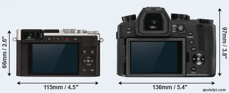 Comparison D-LUX 7 or V-LUX 5 rear