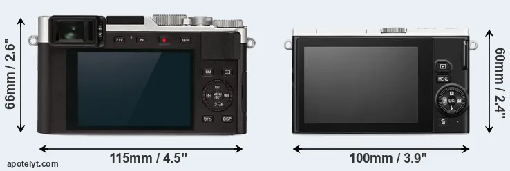 Comparison D-LUX 7 or J4 rear