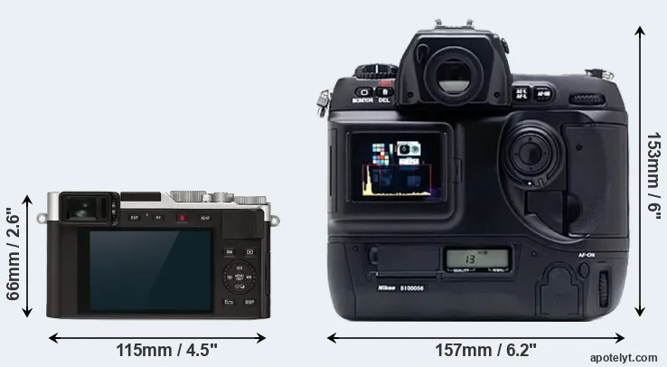 Comparison D-LUX 7 or D1X rear