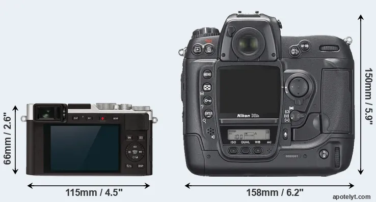 Comparison D-LUX 7 or D2Xs rear