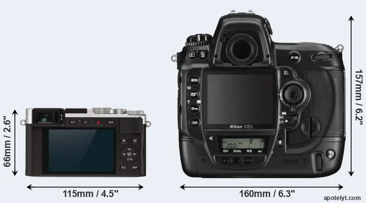 Comparison D-LUX 7 or D3X rear